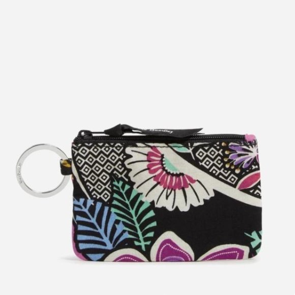 ⛔️SOLD⛔️ VERA BRADLEY Kauai Floral Compact Backpack & Zip ID Case 2 Pc Set -NWT - Picture 11 of 17